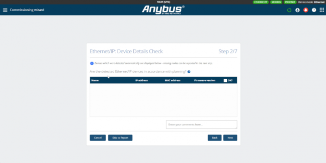 Ethernet/IP Measurement Guide - Atlas2 Plus License