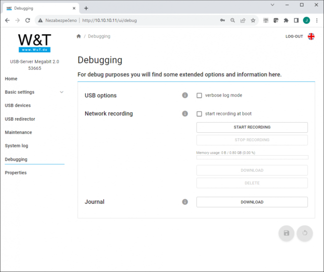 USB Server Megabit 2.0