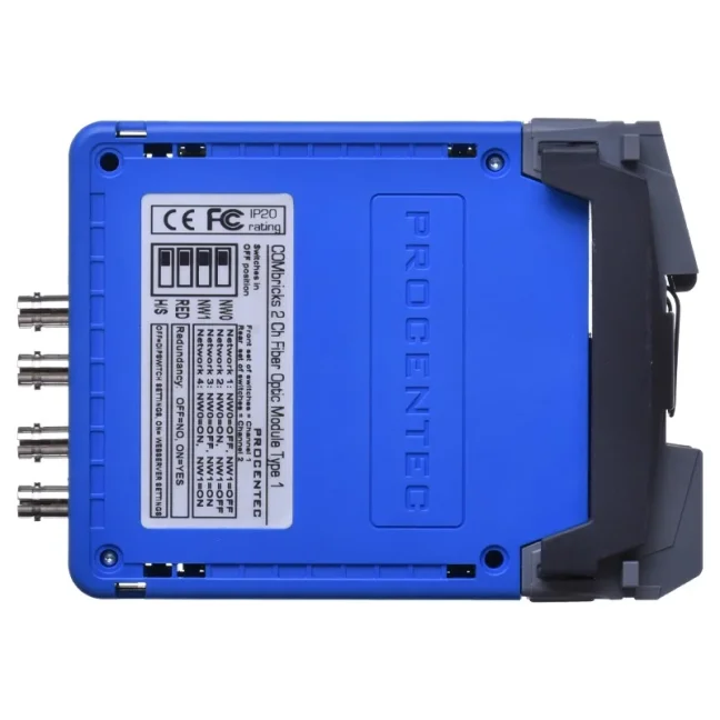 PROFIBUS COMbricks 2 Channel Fiber Optic Module Type 1