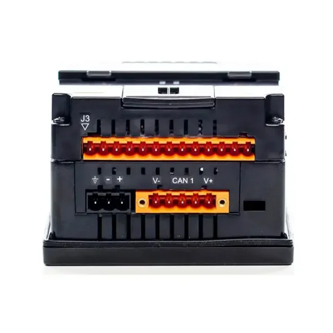 HORNER XLE PLC HMI controller with 2.2″ monochrome screen, analog / digital inputs and outputs