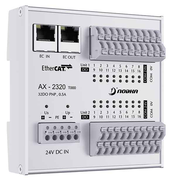 32xDO, PNP 24VDC, EtherCAT IO module