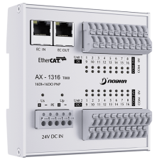 16xDI 3ms / 16xDO, PNP 24VDC, EtherCAT IO modul