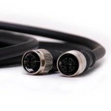 2× 1m PROFINET RJ45 (m) – M12 (f) X-coded adapter cable for Navitek IE