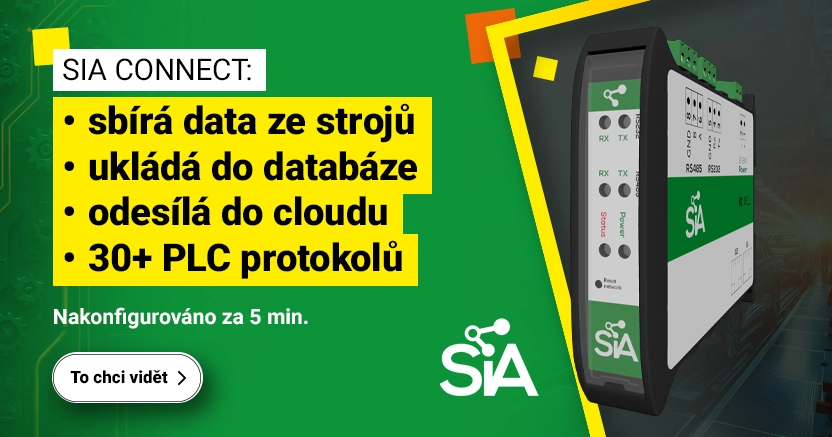 SIA Connect pro sběr dat za 5 minut