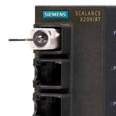 Mechanical RJ45 port lock