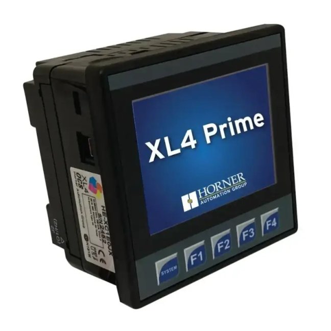 HORNER XL4 Prime PLC HMI automat s 3,5″ barevným dotyk displejem, s analog / digital vstupy a výstupy
