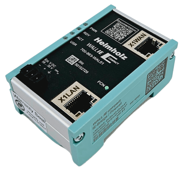 WALL IE Compact, industrial Firewall, Ethernet Bridge and NAT router