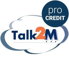 Credit for Talk2M pro