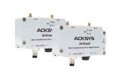 ACKSYS AirXroad Outdoor WiFi Bridge – venkovní bezdrátový Ethernet Point-to-Point IP66
