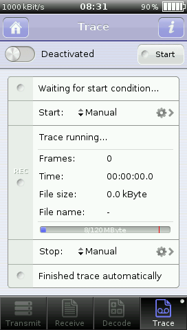 License „Protocol monitor“ for CANtouch® tester