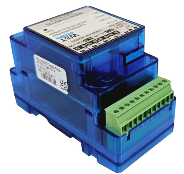 Ethernet IO remote digital inputs outputs 24V: 4xDI, 4xDO, Modbus TCP, REST, MQTT, OPC UA