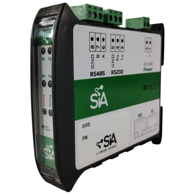 Device for data transfer between PLCs, databases and the cloud – SIA Connect HW