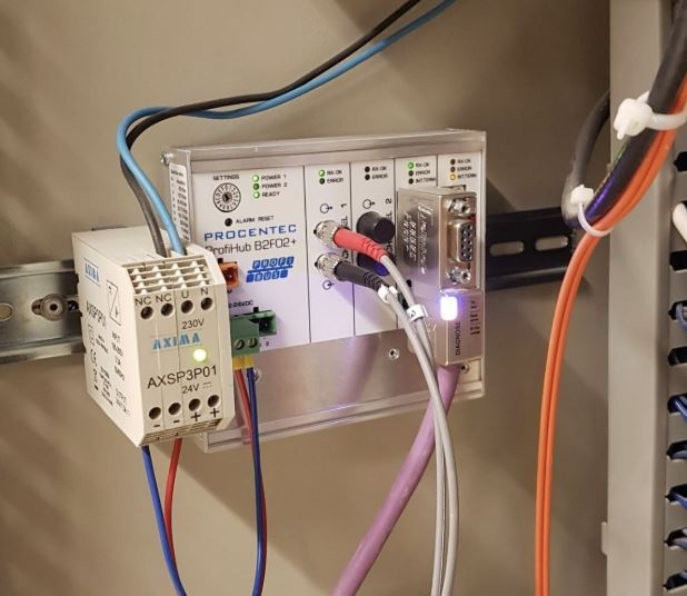 ProfiHub B2FO2+ optický MM coupler PROFIBUS - connected | FOXON