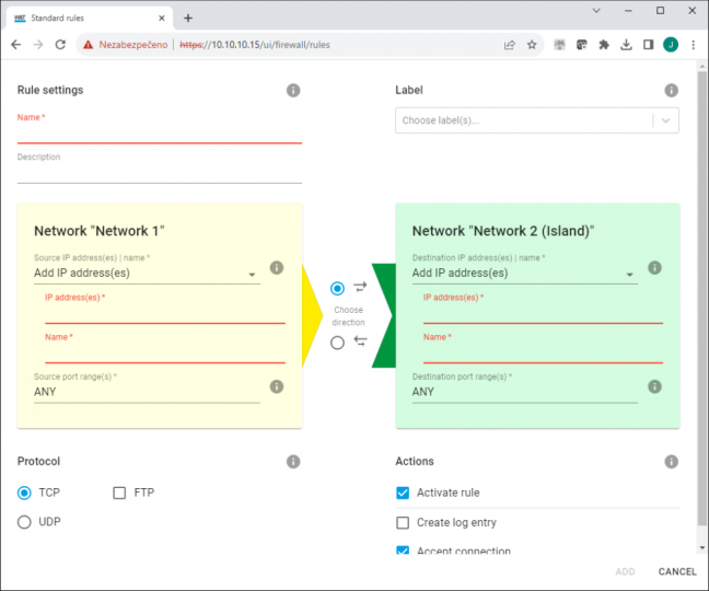 Microwall VPN, industrial Firewall, Ethernet bridge, NAT router and VPN WireGuard