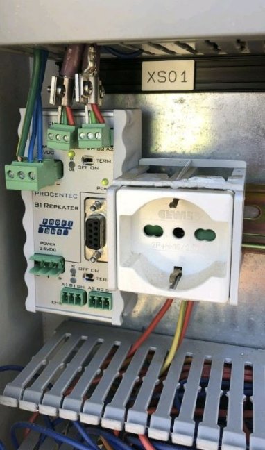 B1 PROFIBUS DP repeater - connected | FOXON
