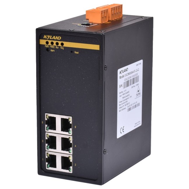 SICOM3000A industrial switch managed 6×100Mbit/s