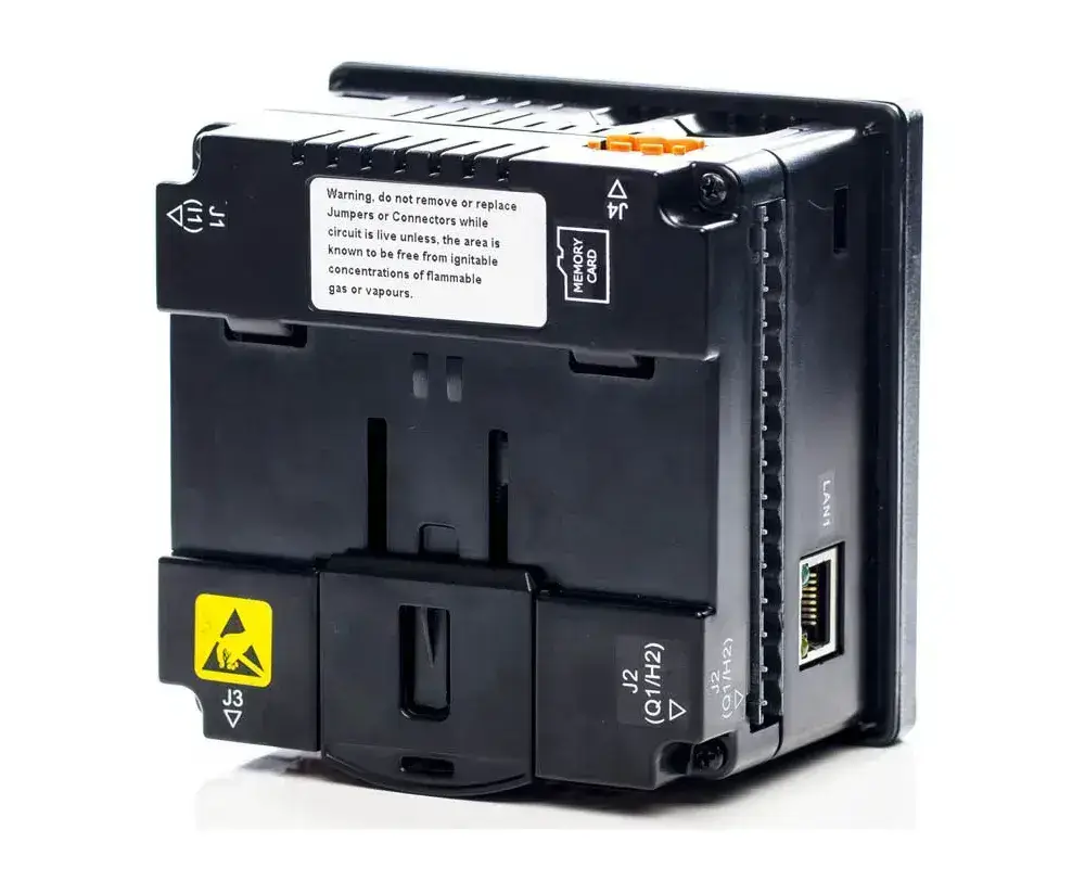 HORNER XLE PLC HMI controller with 2.2″ monochrome screen, analog / digital inputs and outputs