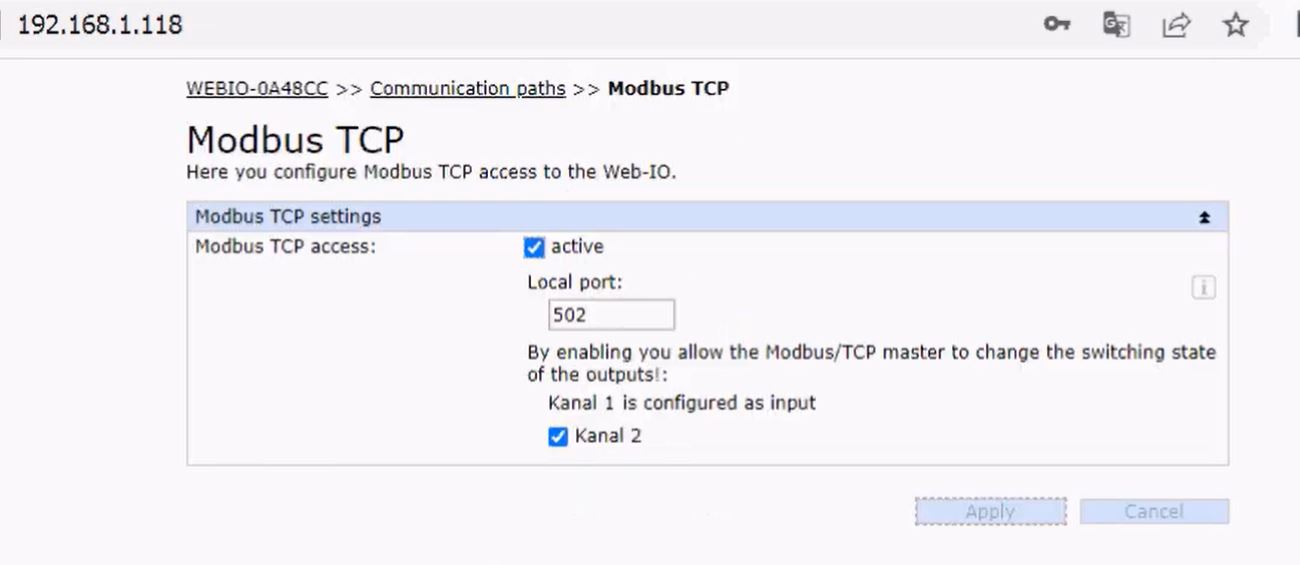 Modbus-TCP-access-to-the-web-IO