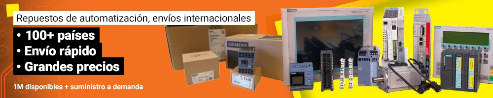 Vendemos piezas para automatización a todo el mundo.