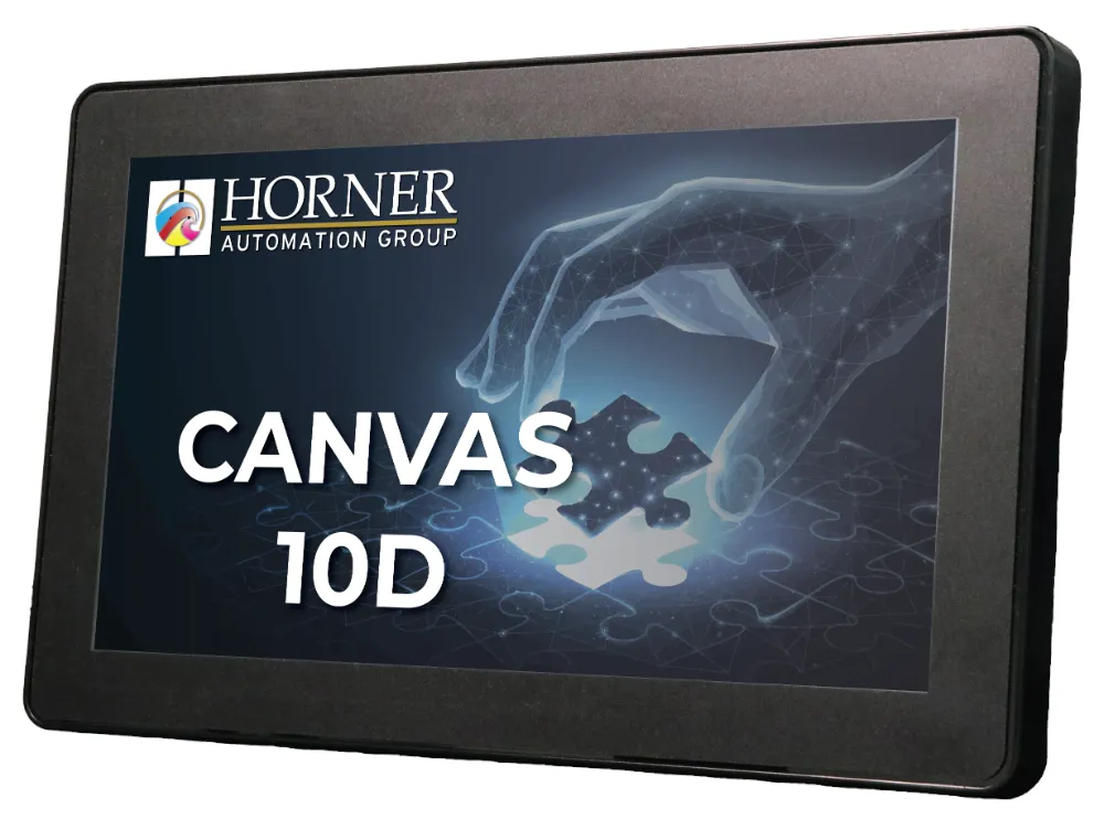 HORNER CANVAS 10D PLC HMI controller, 10.1″ touchscreen | FOXON - Type ...