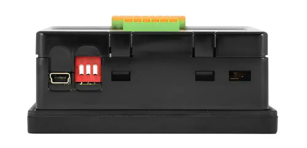 HORNER X5 Prime PLC HMI controller with 4,3″ colour touchscreen, analog / digital inputs and outputs