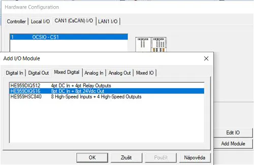 Recenze Horner - I/O moduly