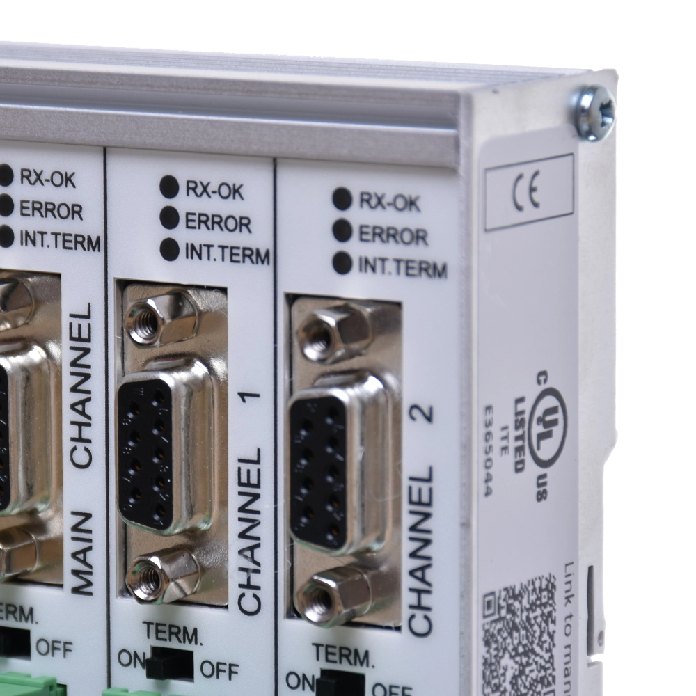 ProfiHub B2+R multi-repeater PROFIBUS - detail | FOXON