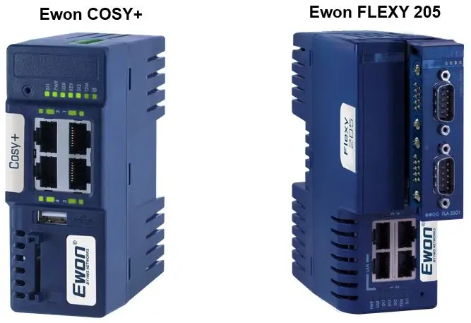 Řady Ewon Cosy+ a Flexy pro různé aplikace