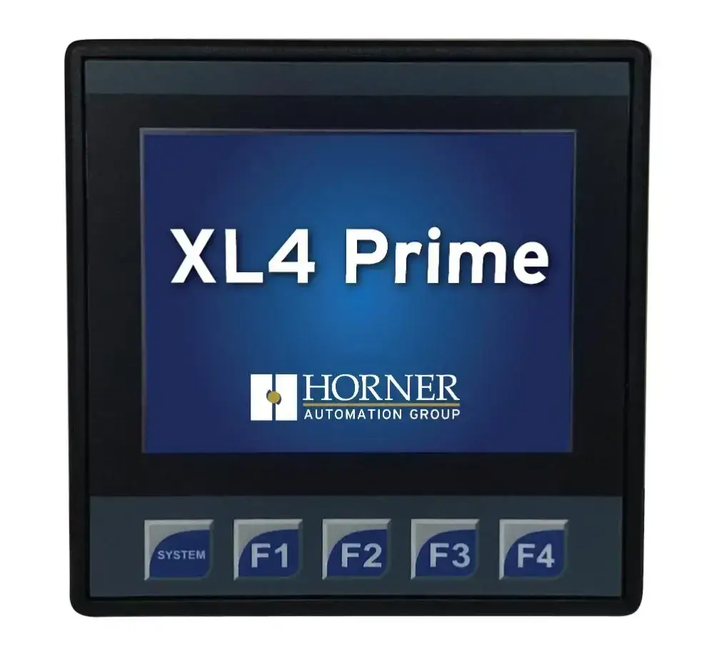 HORNER XL4 Prime PLC HMI automat s 3,5″ barevným dotyk displejem, s analog / digital vstupy a výstupy