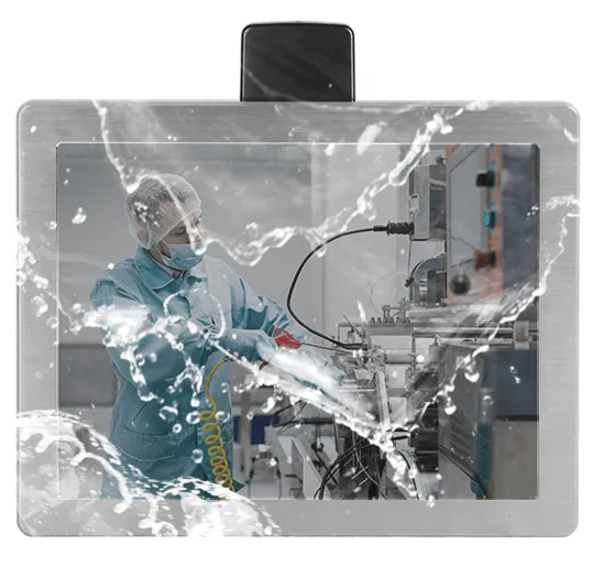 Nerezový průmyslový PC panel NODKA