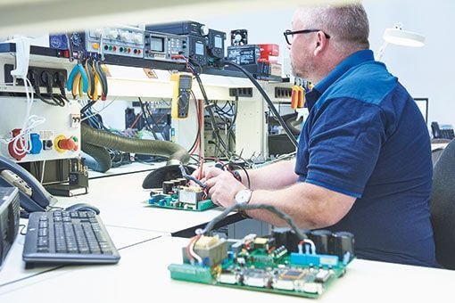 Repair of industrial automation parts