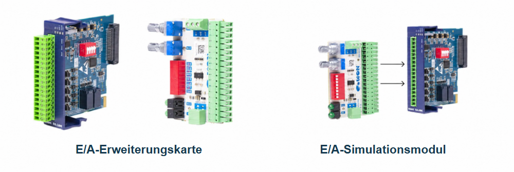 I/O-Simulationsmodul für praktische Übungen
