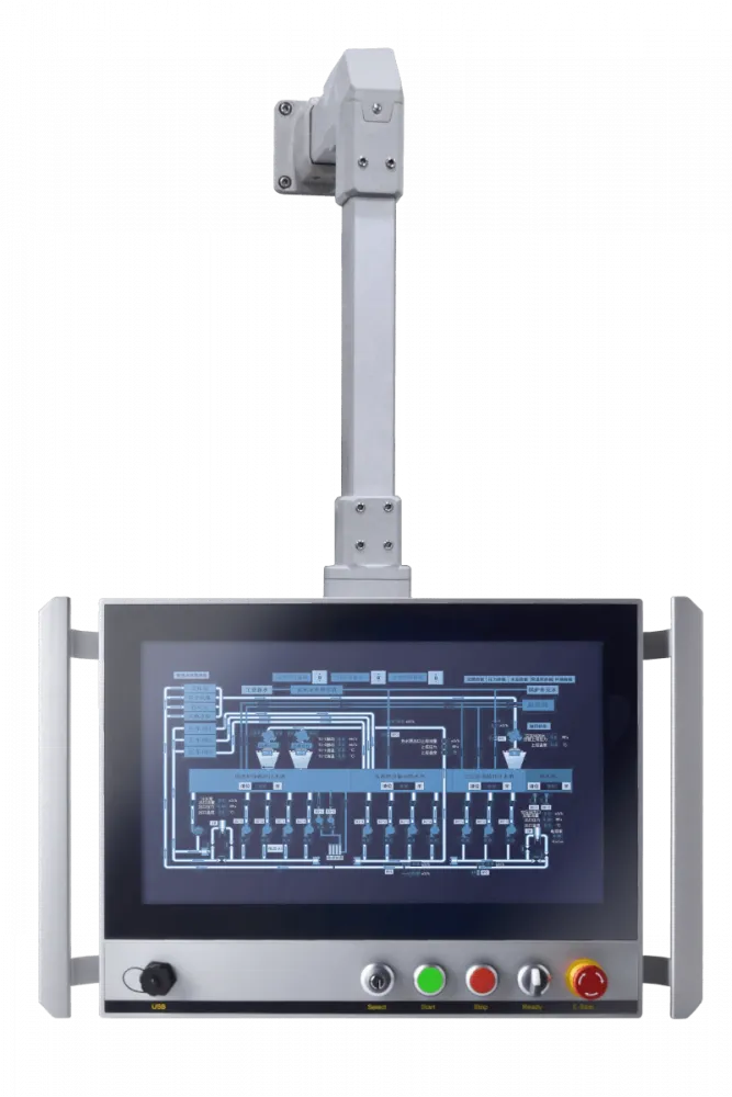 15" industrial operator PC panel NODKA ICP6915 with buttons | FOXON