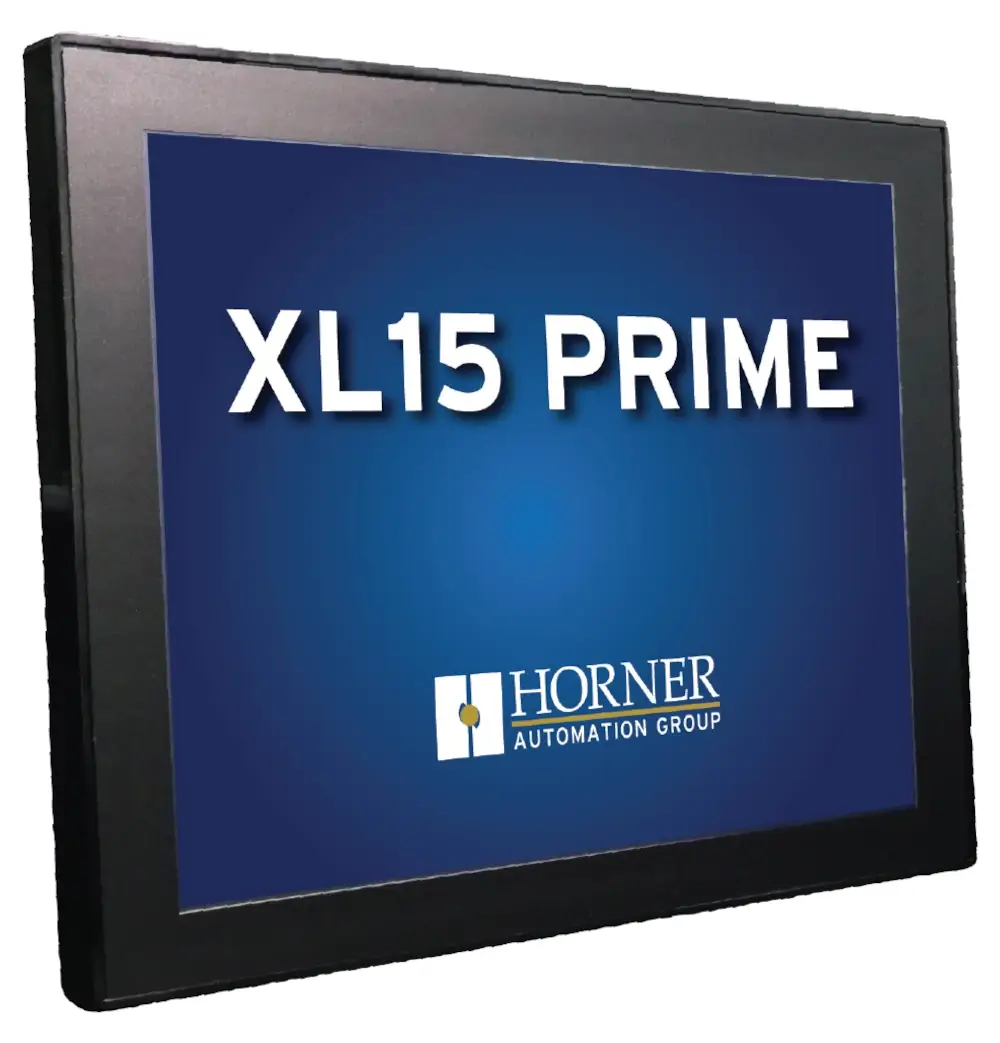 HORNER XL15 Prime PLC HMI controller with 15″ colour touchscreen, analog / digital inputs and outputs