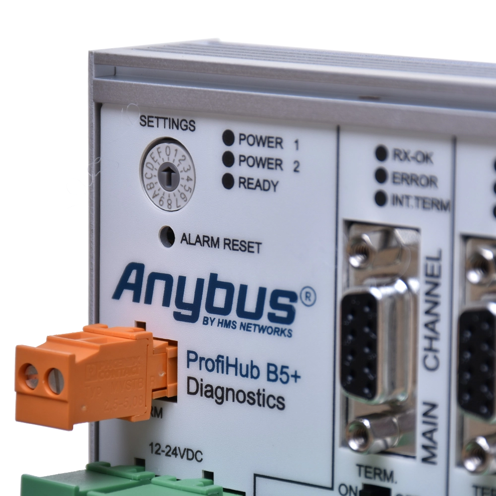 ProfiHub B5+R PROFIBUS multirepeater | FOXON & Anybus (HMS)