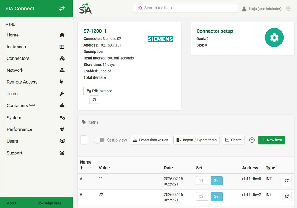 Recenze SIA Connect