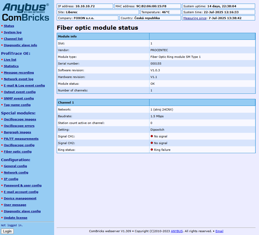 Module Status