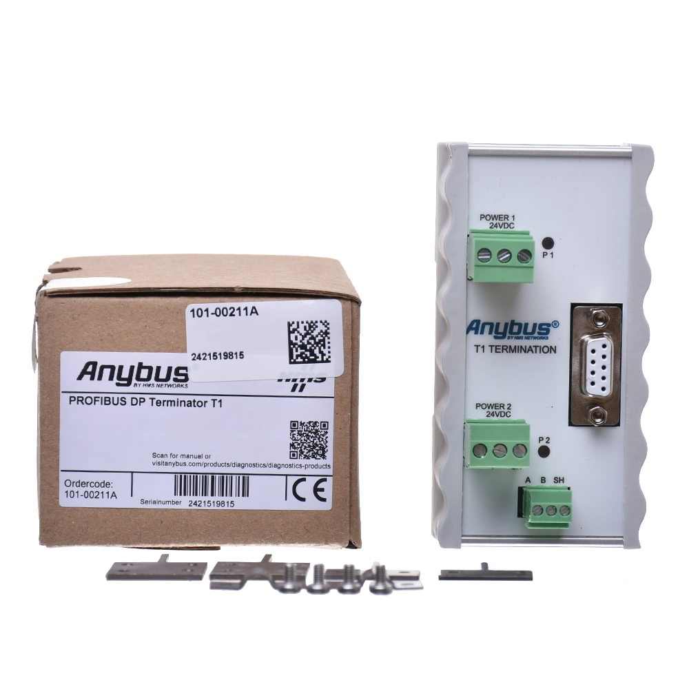 T1 aktivní zakončení sítě /segmentu PROFIBUS | FOXON & Anybus (HMS)